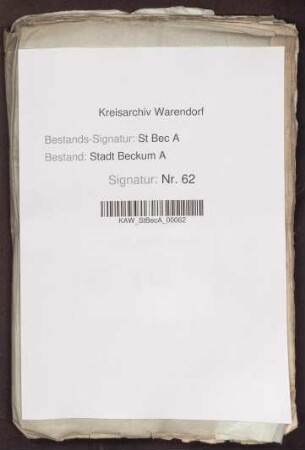 Protokolle über Rechnungslegungen und Observaten