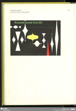 Raum und Gerät