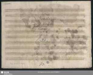 Sonatas - Mus.3480-T-1,3 : cemb - F