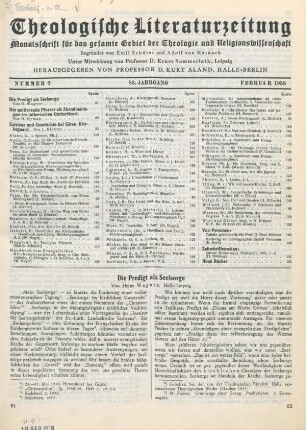 81-88 Die Predigt als Seelsorge