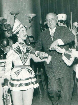 Karneval 1955 als Gast O. E. Hasse