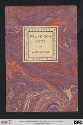 Band 26: Bibliothek der Kunstgeschichte: Francisco Goya