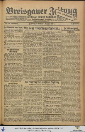 Nr. 279-304 (Dezember 1927)