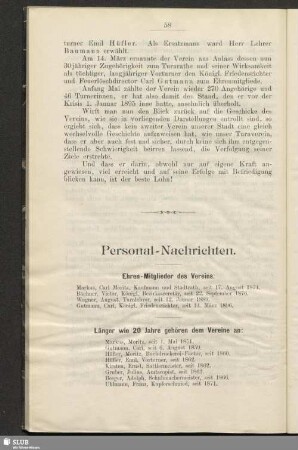 Personal-Nachrichten