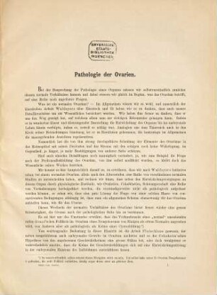 Circulationsstörungen und Entzündungen der Ovarien und Tuben