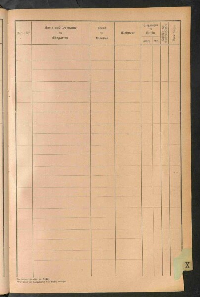 Standesamtsbuch der Stadt Aschaffenburg: Register Eheschließungen 1927 - 1929