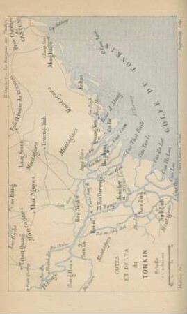Cotes et delta du Tonkin