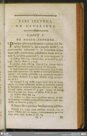 Pars Secunda. De Civilibus