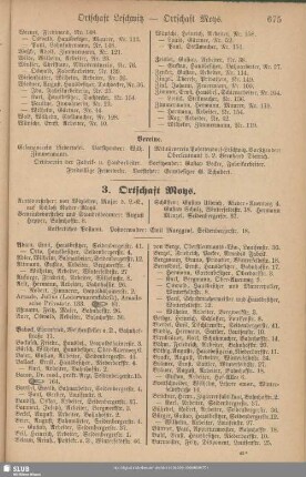3. Ortschaft Moys