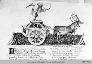 Dantes Divina Commedia und Petrarcas Trionfi : Petrarca: Triumph der Zeit