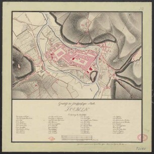 Grundriss der schriftsaessigen Stadt Doebeln