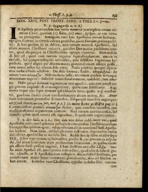 Dom. XXVI. Post Trinit. Epist. 2. Thes. I. v. 3---10.