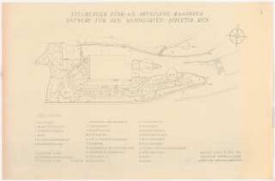 Stollberger Zink AG, Werk Ramsbeck: Wohngarten des Direktors: Grundriss 1:100
