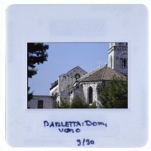 Barletta, Dom : Außenansicht, von Osten