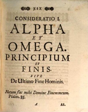 Theatrum Solitudinis Asceticae. Sive Doctrinae Morales