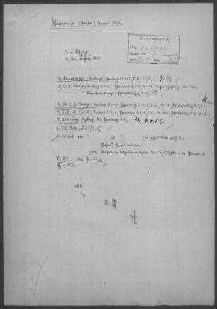 Weiler/Rems: Visitationsbericht mit Pfarrbericht 1951