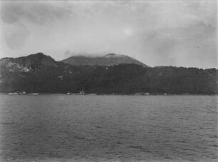 Küste von Korfu : Blick vom Meer aus auf die Küste von Korfu