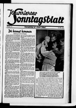 Illustriertes Sontagsblatt. 1938-1941