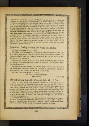 Feindlicher Vorstoß nördlich der Aisne abgewiesen.