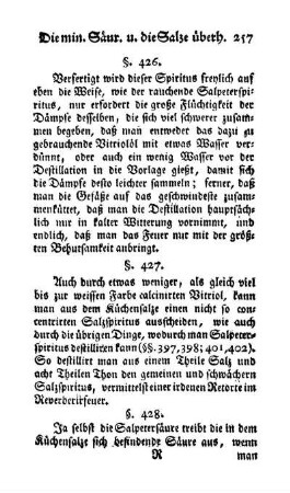 Salpetersäure und Küchensalz (§. 428)