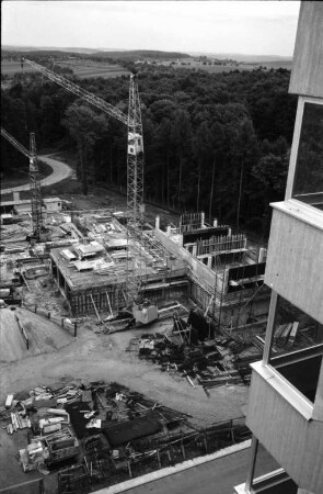 Bau der Grundschule Bergwald.