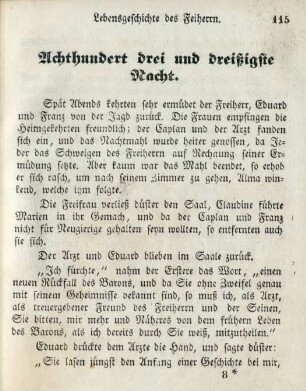 Achthundert drei und dreißigste Nacht