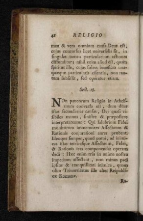 Sect. 18. [De Dæmonis artificio circa Atheismum.]