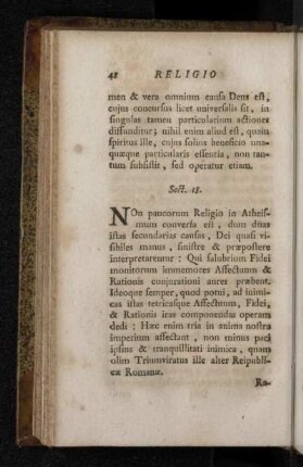 Sect. 18. [De Dæmonis artificio circa Atheismum.]