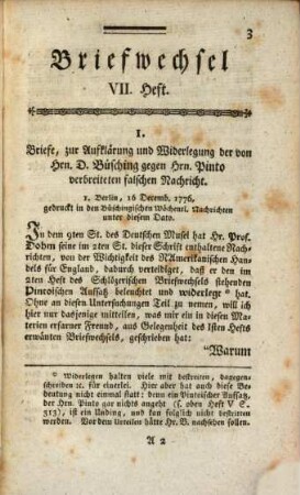 August Ludwig Schlözer's ... Briefwechsel meist historischen und politischen Inhalts, 2