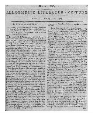 Münscher, W.: Handbuch der christlichen Dogmengeschichte. Bd. 3. Marburg: Neue akad. Buchhandlung 1802