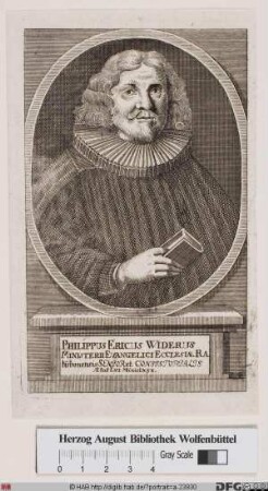 Bildnis Philipp Ehrenreich (Ericus) Wider