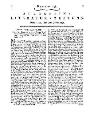 Journal de médecine, chirurgie, pharmacie. T. 63. Paris: Didot 1785