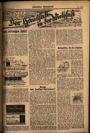 Dritte Ausgabe vom Freitag, den 27. Dezember 1935.