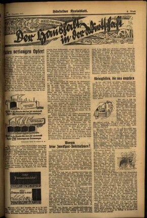 Dritte Ausgabe vom Freitag, den 27. Dezember 1935.
