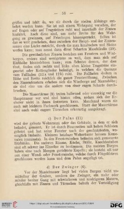 c) Der Palas