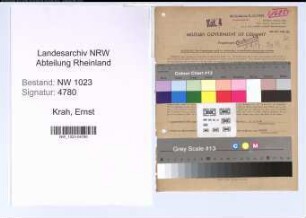 Entnazifizierung Ernst Krah , geb. 03.02.1910 (Bauinspektor)
