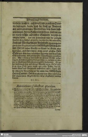 Annotationes s. illustrat. quaedam