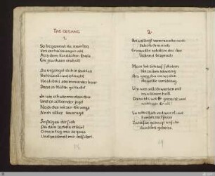 Tag-Gesang I : [SW V: H17]; [SW V, S. 79/127]