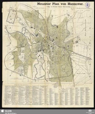 Neuester Plan von Hannover