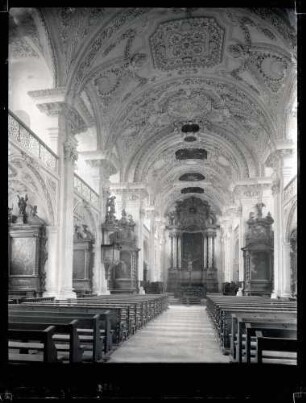 Schloßkirche; Inneres nach Osten