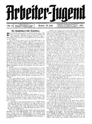 Die staatsbürgerliche Erziehung