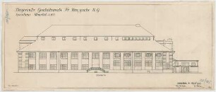 Fischer, Theodor; München; Bayerische Geschützwerke - Speisehaus Ostseite (Ansicht)