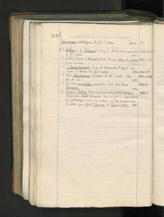 Documents artistiques du XVe siècle