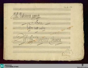 Il Matrimonio segreto. Excerpts - Don Mus.Ms. 270 : B, orch