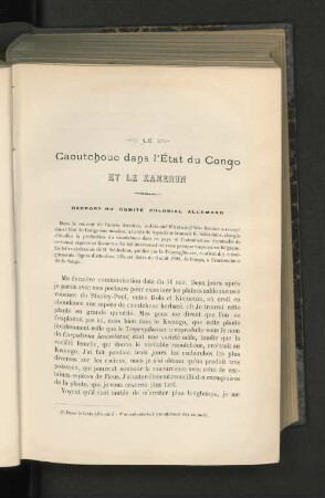 Le Caoutchouc dans l'État du Congo.