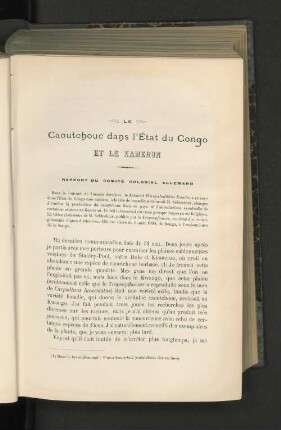 Le Caoutchouc dans l'État du Congo.