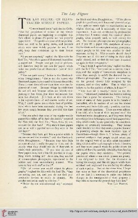 The lay figure: on illustrated weekly papers