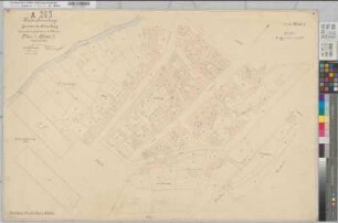 Arnsberg (Arnsberg), Separation Arnsberg, Bl.3 Urkarte I Flur 1,3