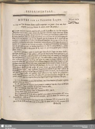 Notes Sur La Dixième Leçon