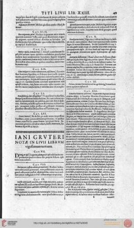 Librum XXIII. - Librum XXX.
